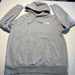 The North Face Light Gray Hoodie men’s Large